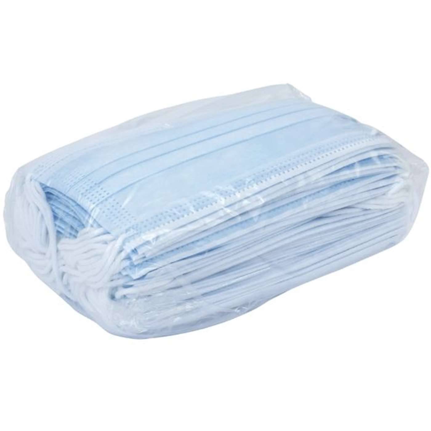 Masque facial à boucles auriculaires PRO Type IIR, résistant aux fluides, paquet de 50