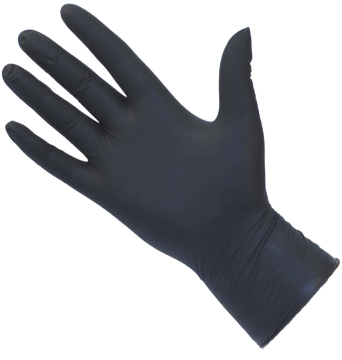 Gants en nitrile noir PRO UltraGRIP, boîte de 100