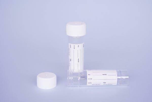 Conteneur d'échantillon étiqueté de 30 ml