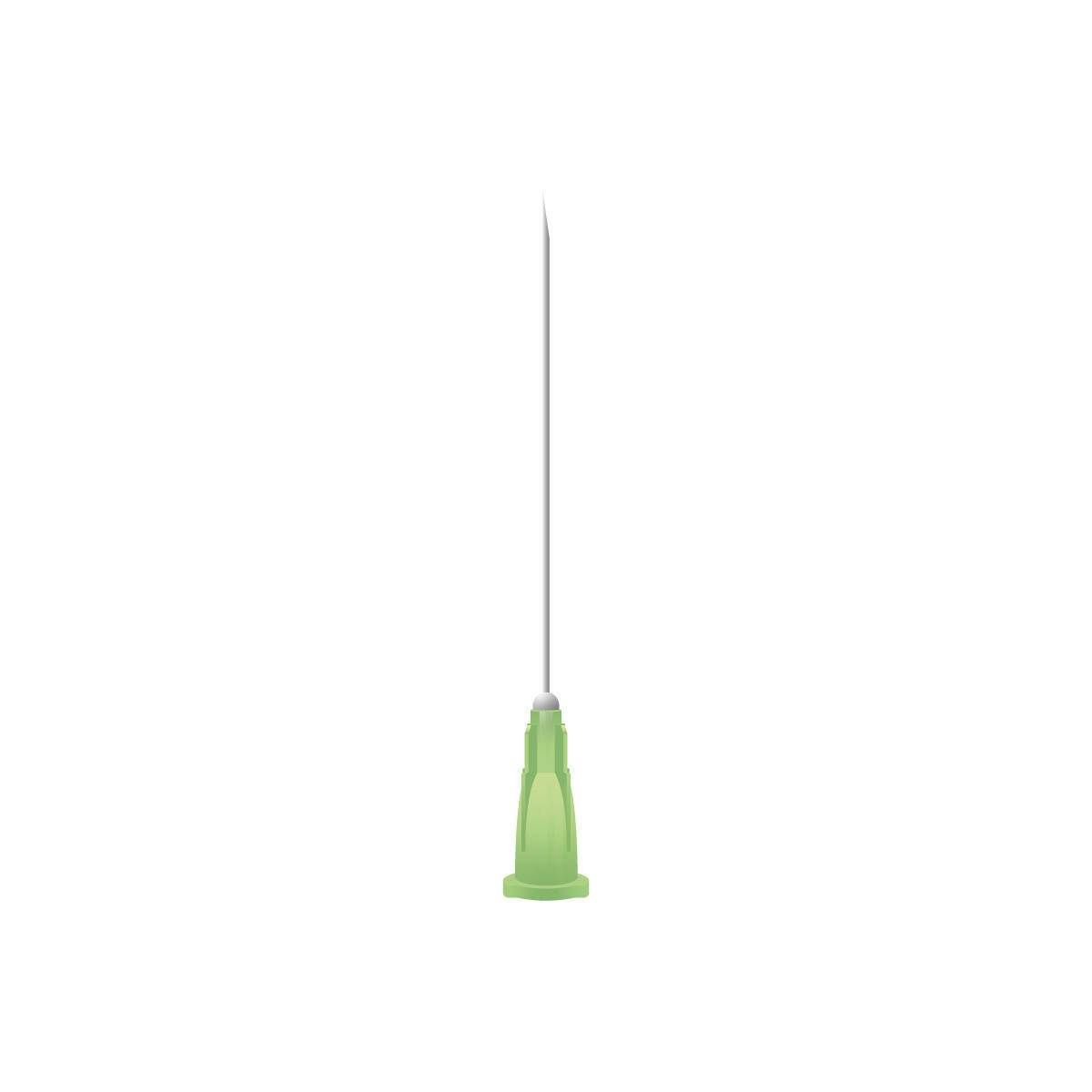 Aiguilles Microlance BD vertes 21 g de 2 pouces (50 mm x 0,8 mm)