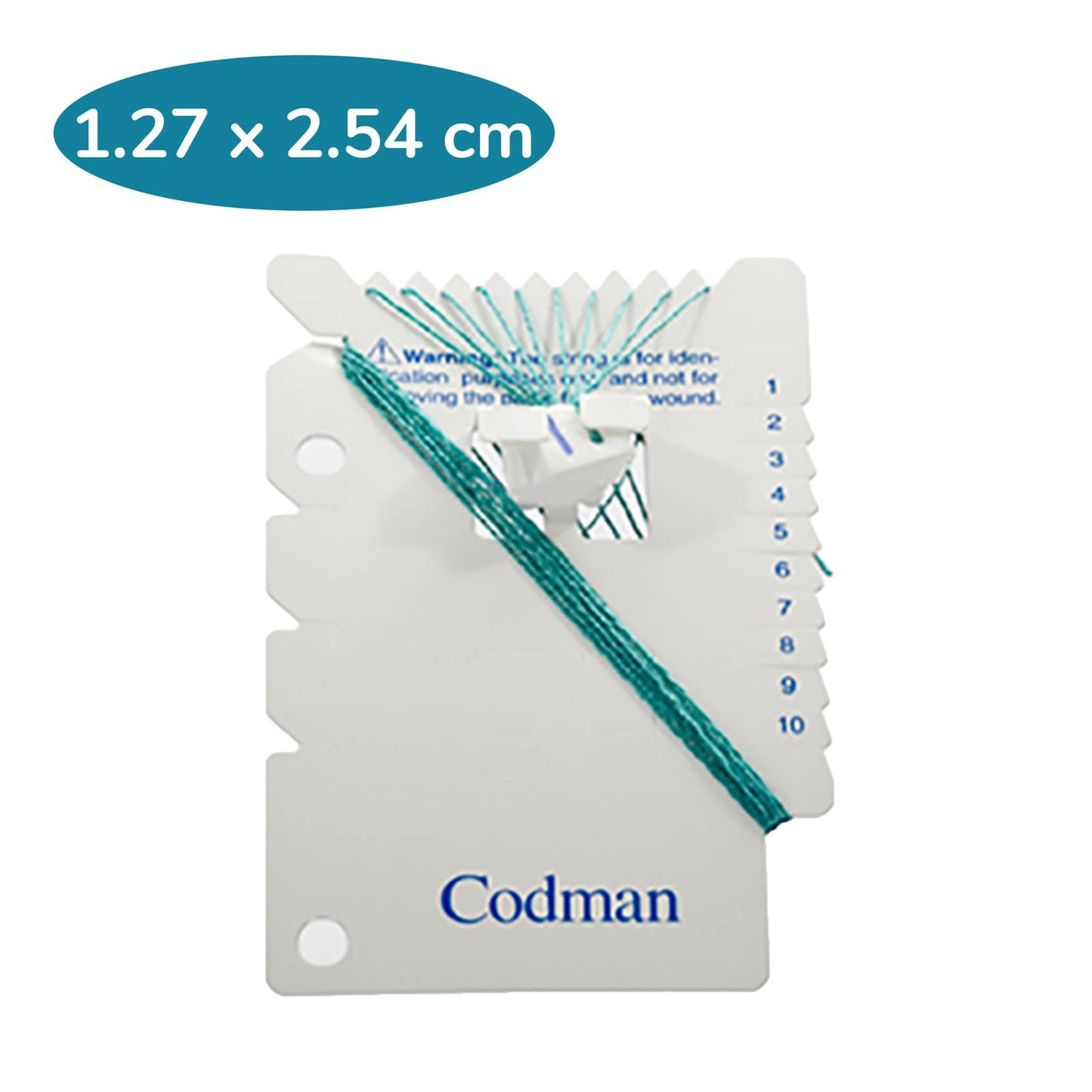 Galettes neurochirurgicales stériles Codman de 1,27 cm x 2,54 cm