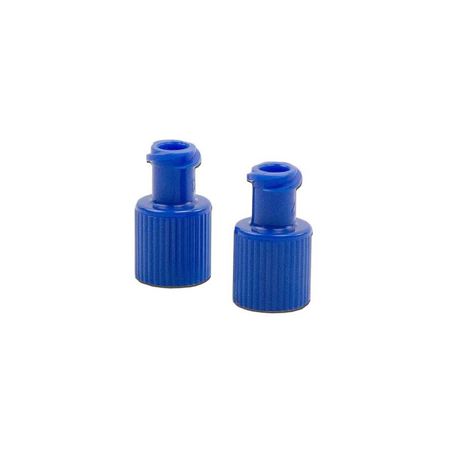 Bouchons de seringue stériles bleus, bouchon combiné, raccord Luer