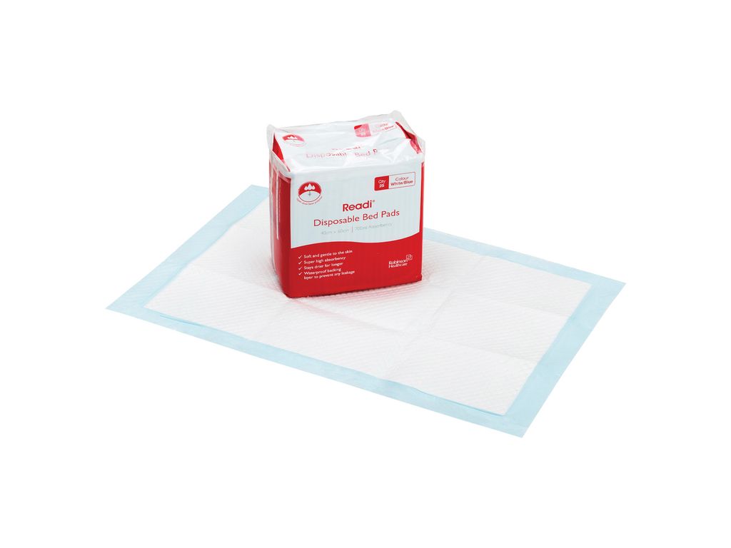 Alèses jetables Readi 40 cm x 60 cm Sap 700 ml x 25 alèses