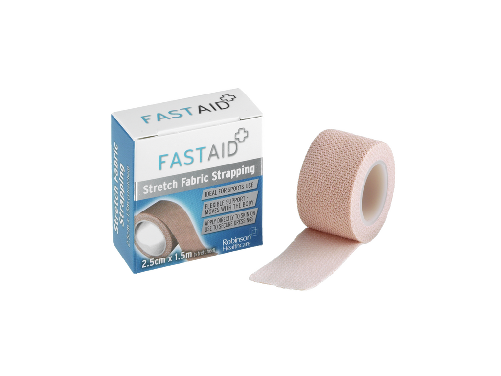 Sangle en tissu extensible Fast Aid 2,5 cm x 1,5 m