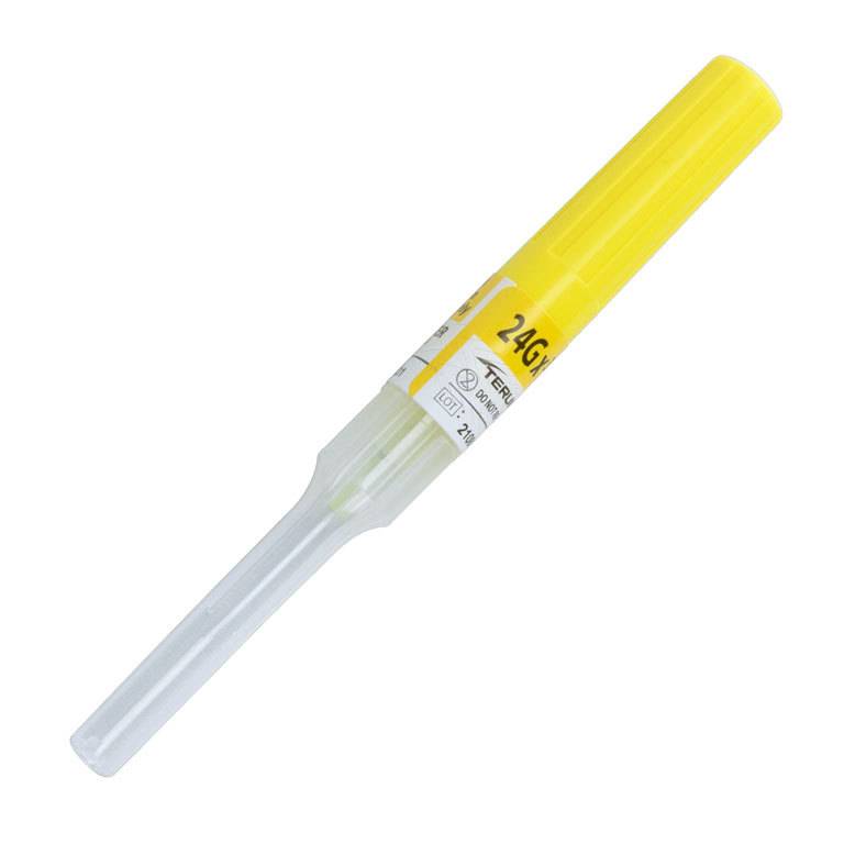 Cathéter Terumo Surflo IV 24 g 3/4 pouce 15 ml/min