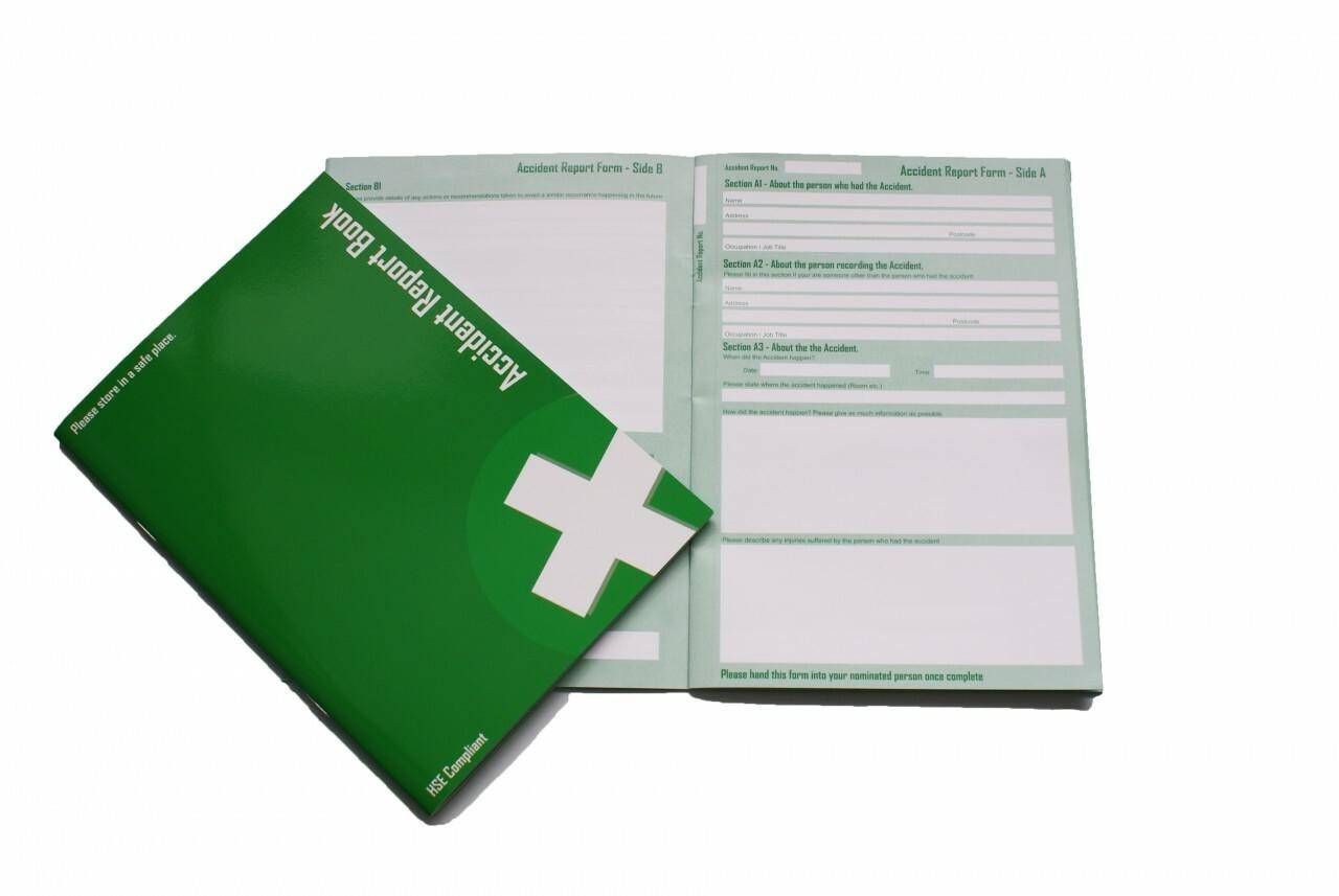 Carnet de rapport d'accident conforme aux normes HSE et RGPD