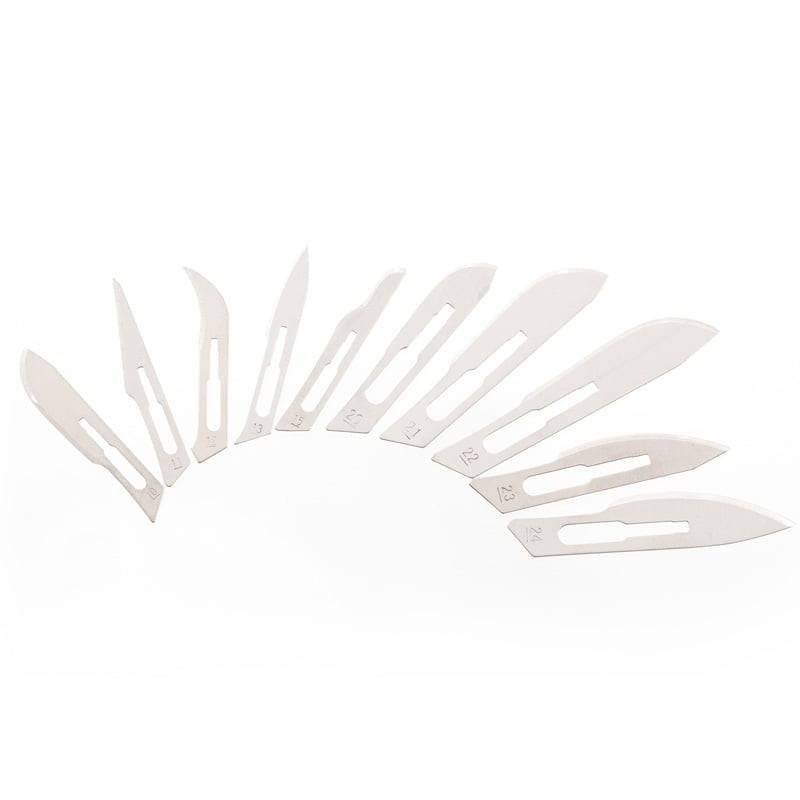Lames de scalpel jetables pour manche de scalpel n° 4 Figure 24