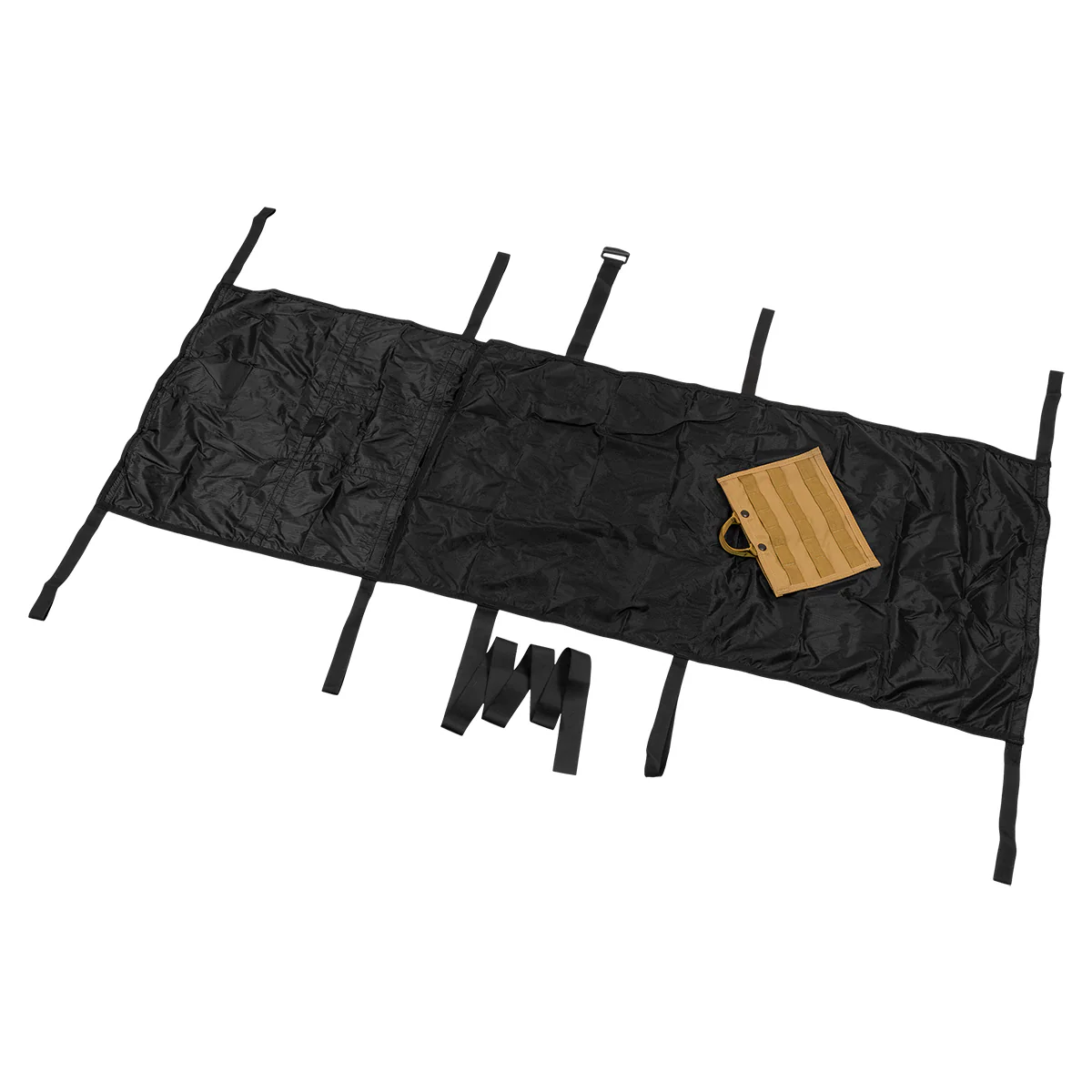 TacMed Phantom Litter with Carrier Black - UKMEDI