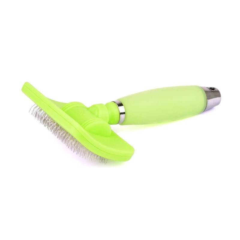 Brosse à épiler avec poignée en silicone