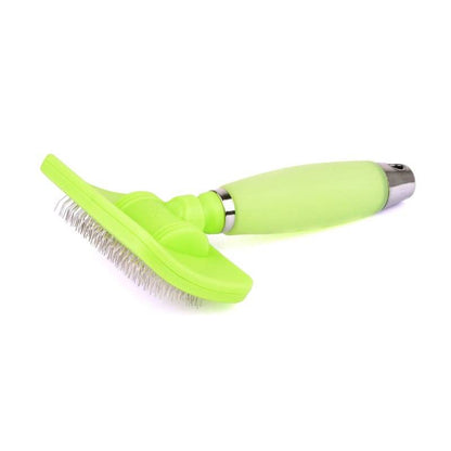Brosse à épiler avec poignée en silicone