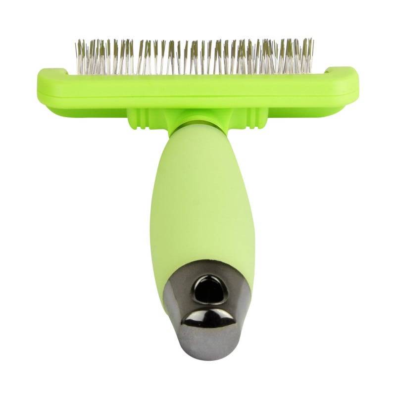 Brosse à épiler avec poignée en silicone