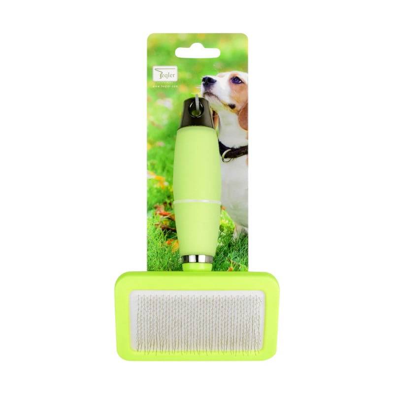 Brosse à épiler avec poignée en silicone