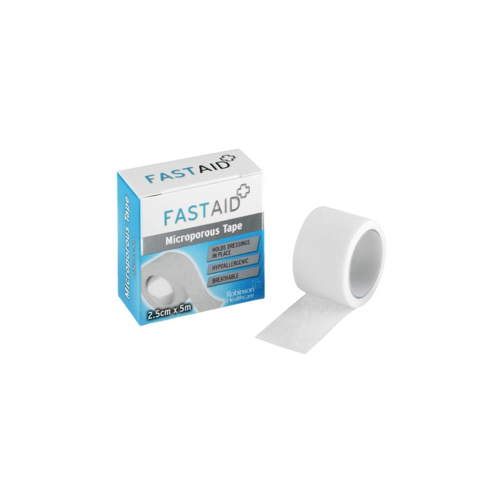 Ruban microporeux Fast Aid 2,5 cm x 5 m