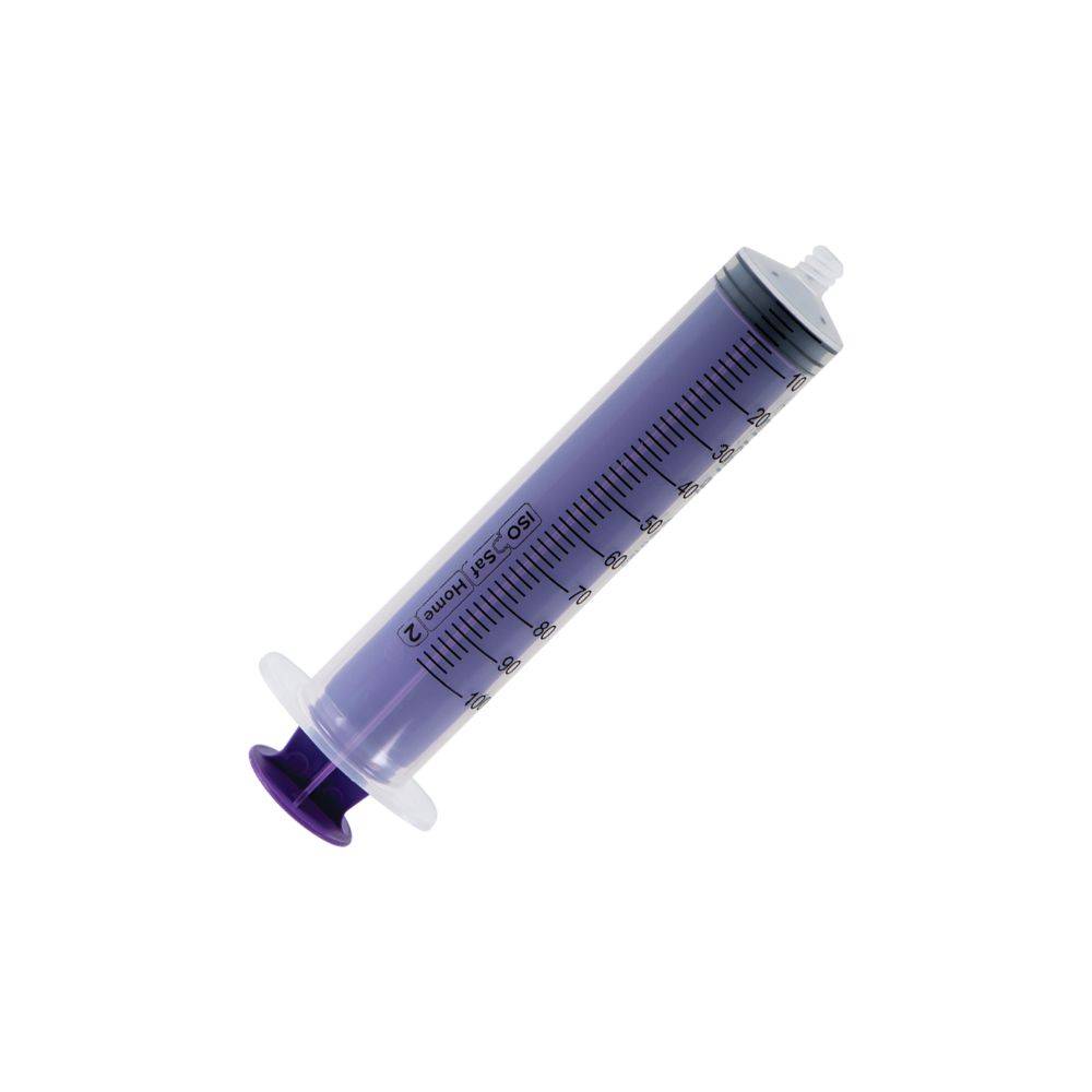 Syringes ENFit Tip Standard ISOSAF Home2 de 100 ml pour usage entéral