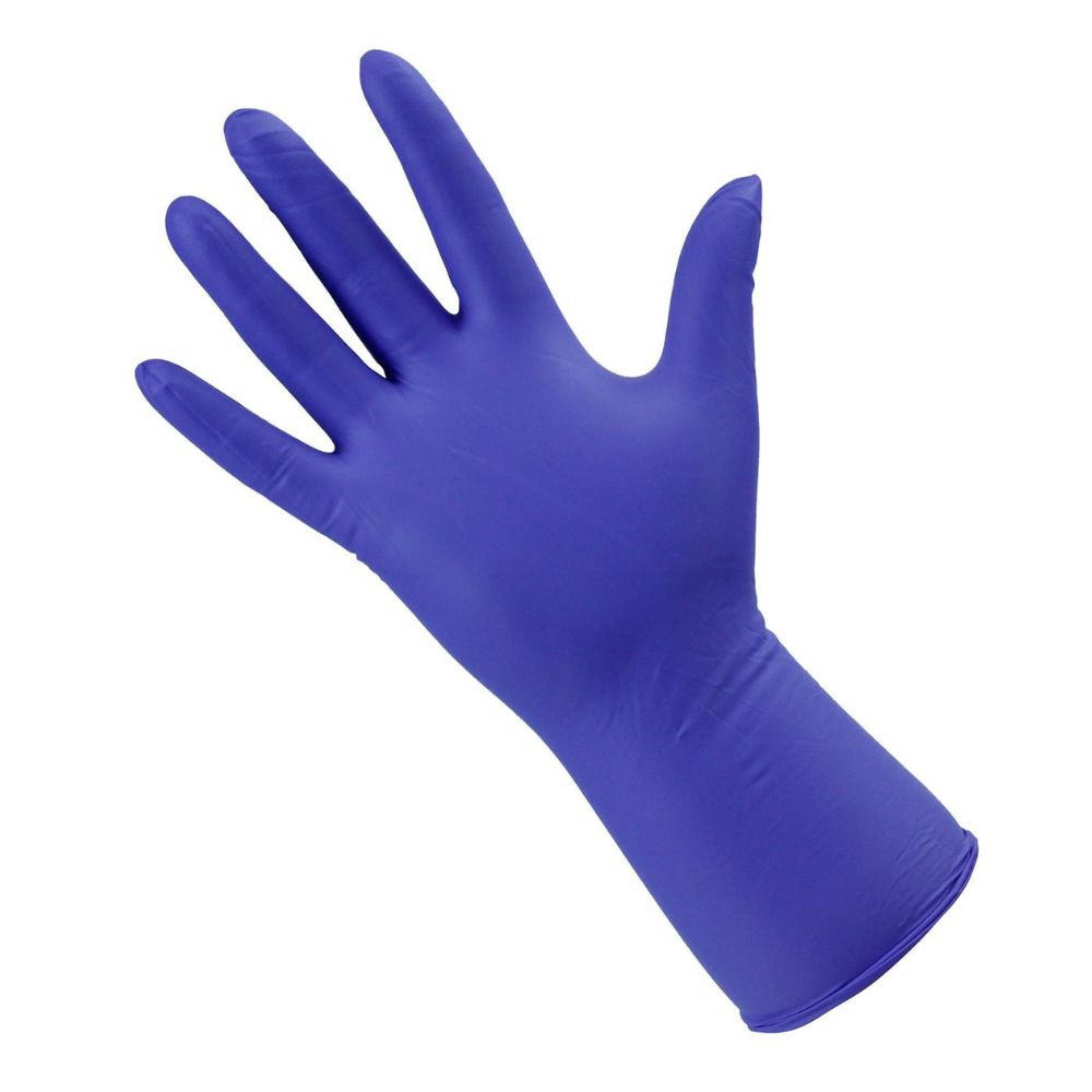 PRO UltraSAFE Violet Long Cuff Nitrile Gloves