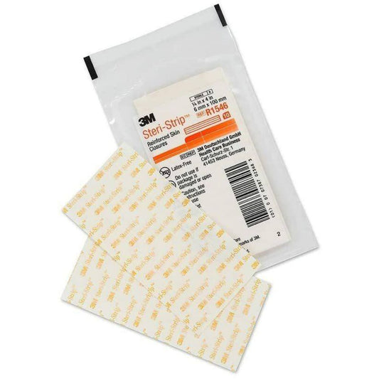 Fermetures cutanées renforcées Steri-Strip 3M 6 mm x 100 mm (paquet de 10)