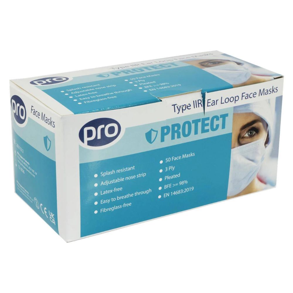 Masques respiratoires contre les particules à valve UniProtect FFP3, paquet de 20