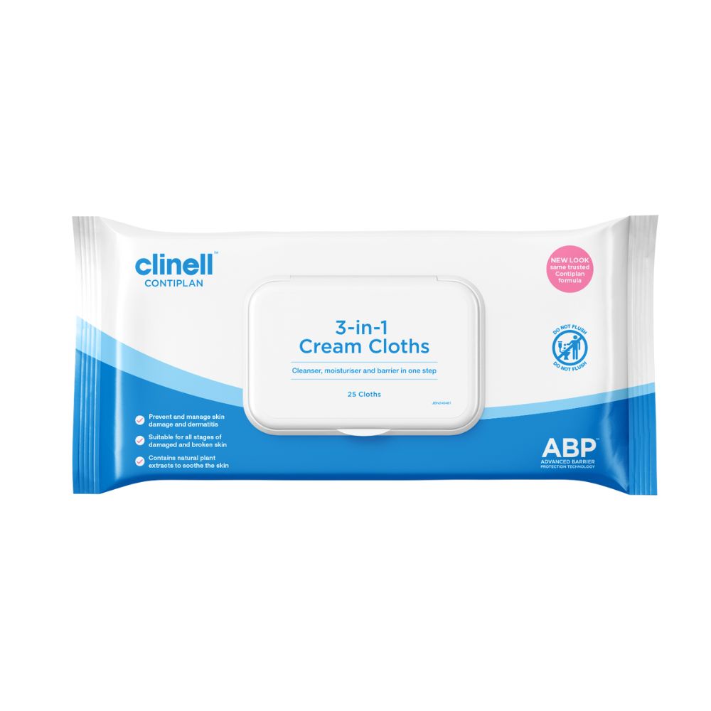 Clinell Contiplan Lingettes Paquet de 25