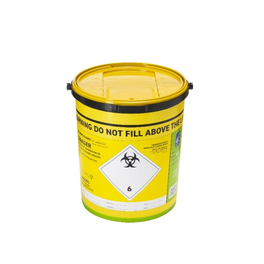 Poubelle pour objets tranchants Sharpsguard jaune, 22 litres