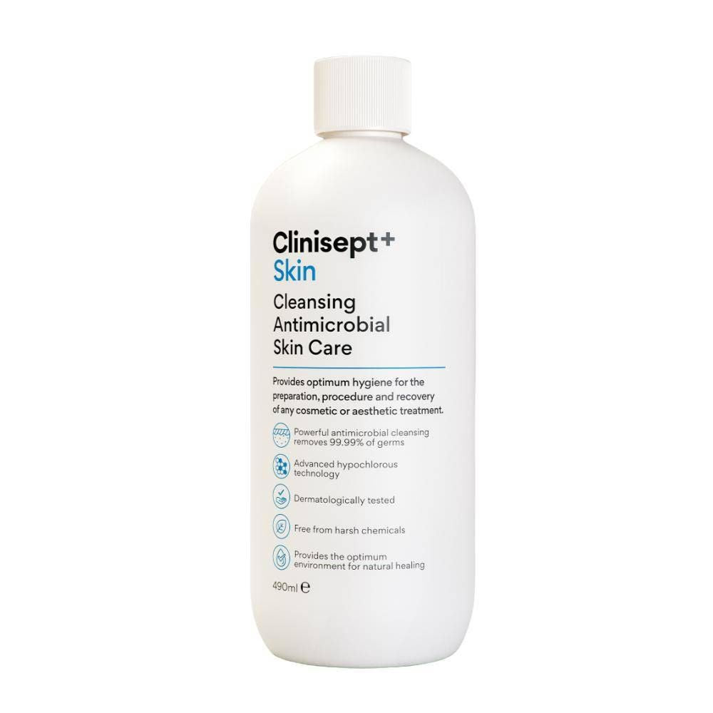 Clinisept+ Plus Soin Antimicrobien Nettoyant pour la Peau 490 ml
