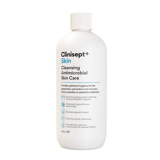 Clinisept+ Plus Soin Antimicrobien Nettoyant pour la Peau 490 ml