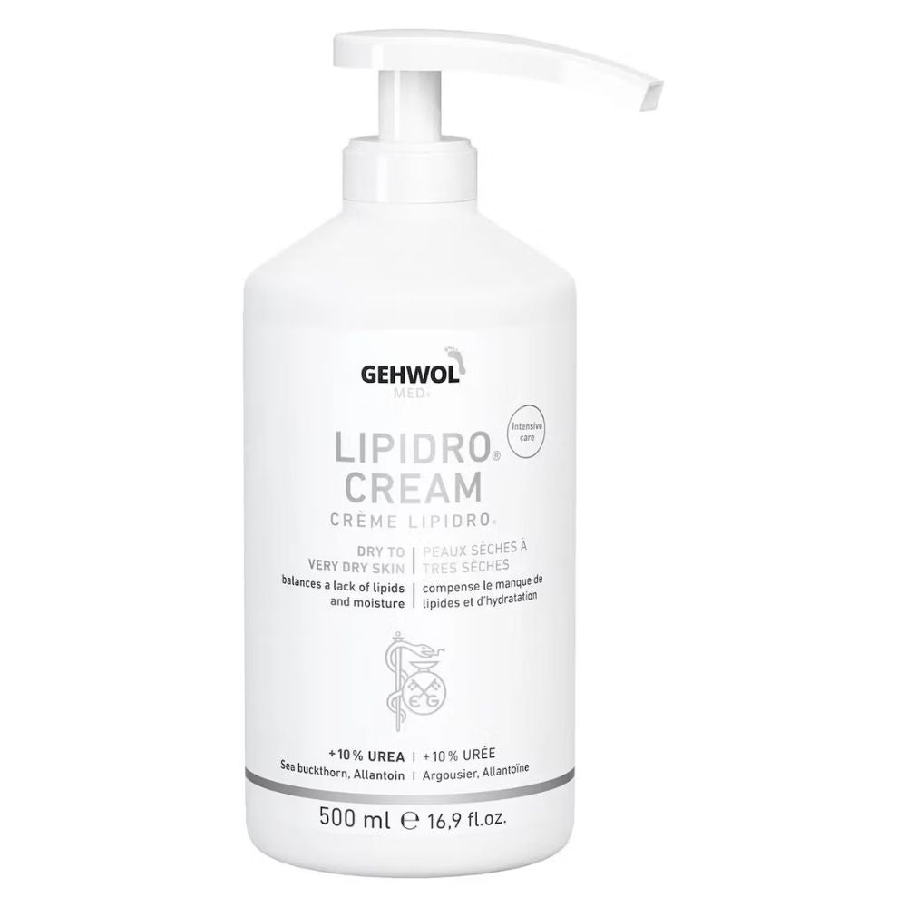 Gehwol Gerlach Med Lipidro Crème Pour Les Pieds 500 ml