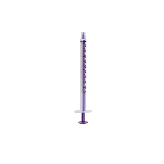 Syringes jetables CareTip pour alimentation orale/entérale de 1 ml