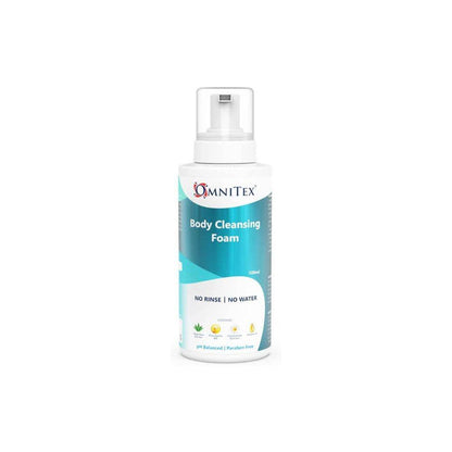 Omnitex 500ml Mousse Nettoyante pour le Corps Sans Rinçage