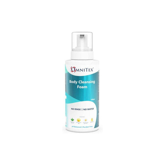 Omnitex 500ml Mousse Nettoyante pour le Corps Sans Rinçage