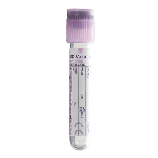 Tubes de prélèvement sanguin violet EDTA BD Vacutainer 3 ml