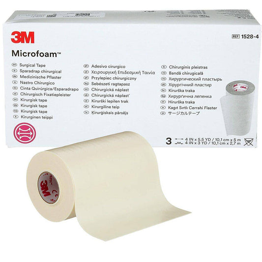 3m Microfoam Tape 10cm x 5m (roll) - UKMEDI