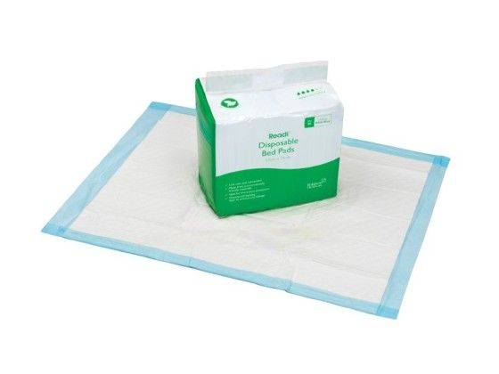 Coussins de lit jetables Readi 10 plis 57 cm x 75 cm Paquet de 25