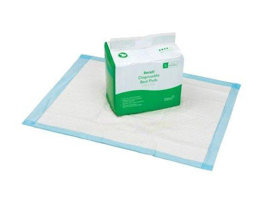 Coussins de lit jetables Readi 10 plis 57 cm x 75 cm Paquet de 25