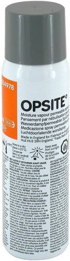 OpSite 100 ml Film Pansement Spray : Solution pratique pour le soin des plaies