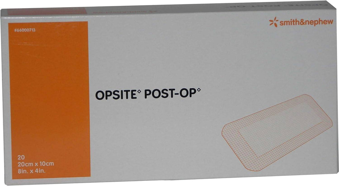 Pansement imperméable post-opératoire opposé 20 cm x 10 cm