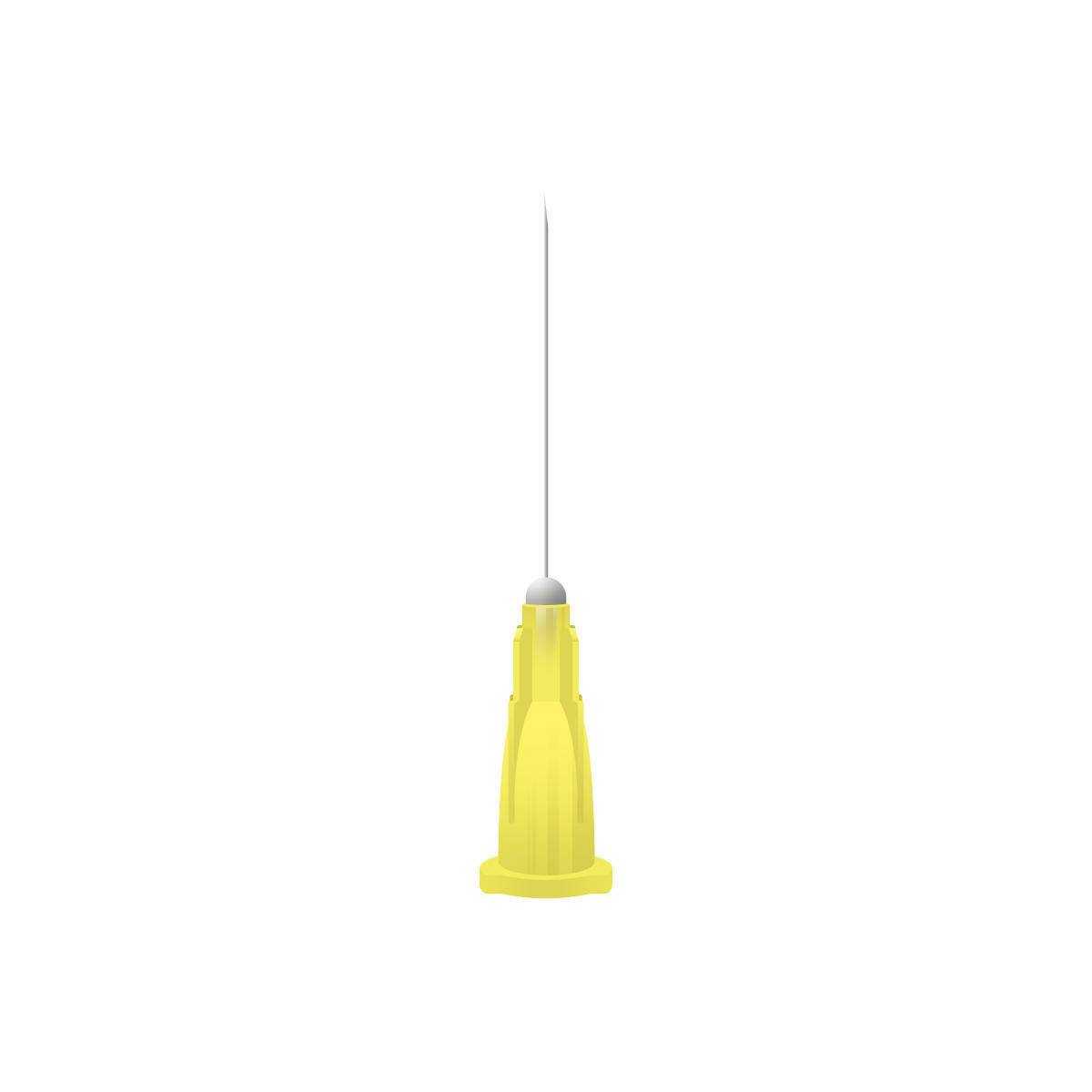 Aiguilles unisharp jaunes de 30 g, 0,5 pouce