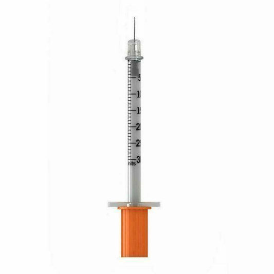 Seringue et aiguille microfines BD 0,3 ml 30 g 8 mm u100