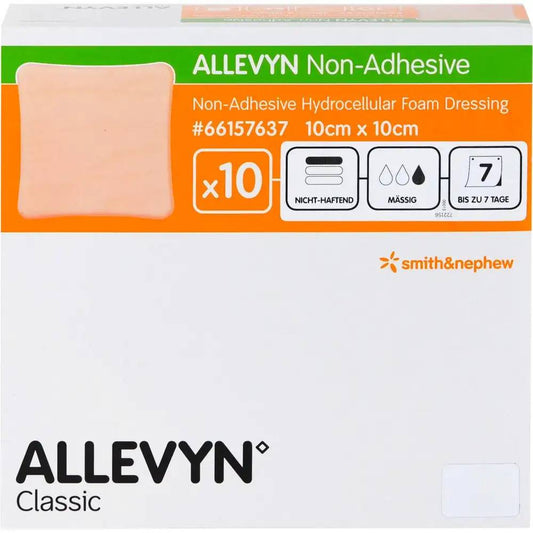 ALLEVYN Pansement Non Adhésif 10x10 cm