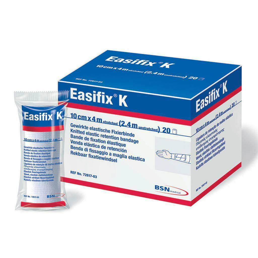 Bandage tricoté ouvert Easifix K 10 cm x 4 m