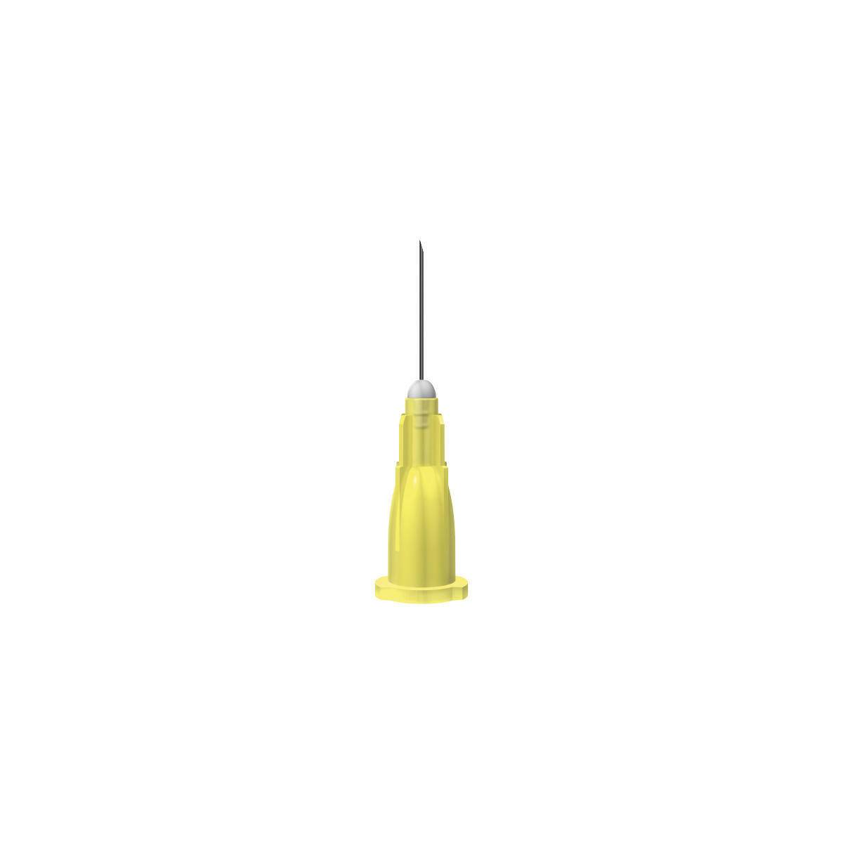 Aiguilles unisharp jaunes de 30 g, 0,5 pouce