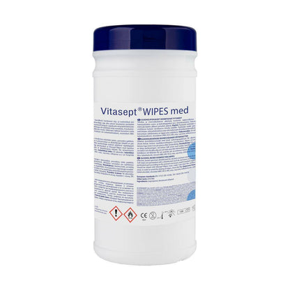 Lingettes Vitasept Méd Tube de 150