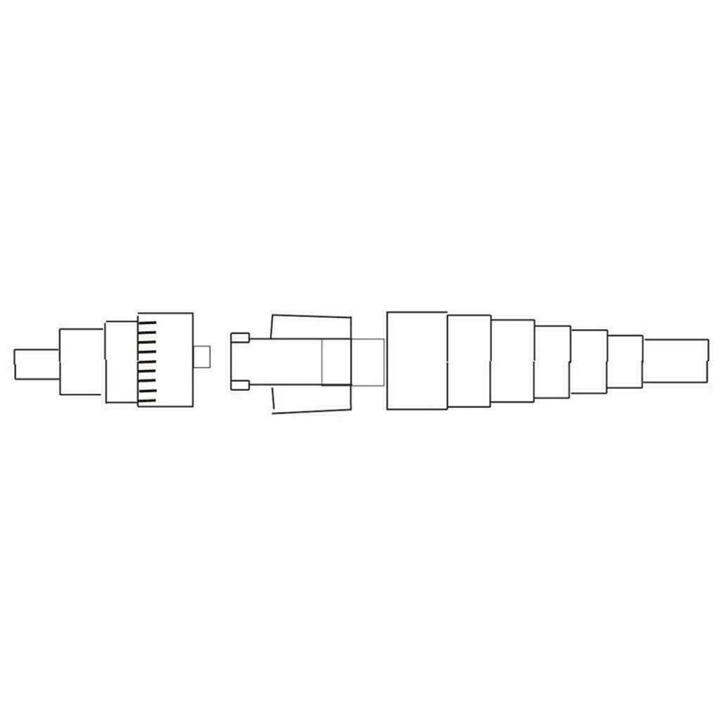 Connecteur de vidange Femelle/Mâle Combi Pack