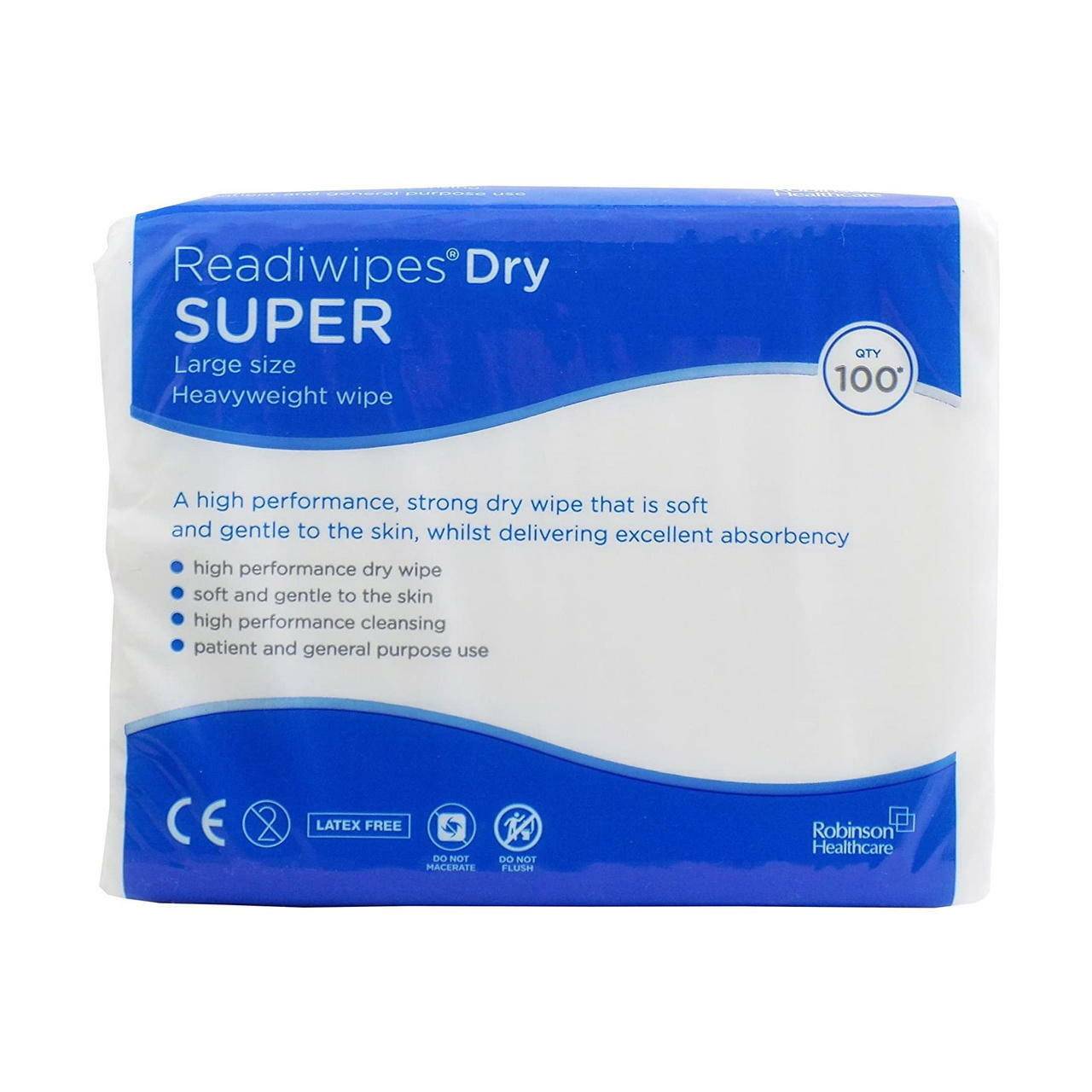 Readiwipes Dry Super Large (Paquet 100)