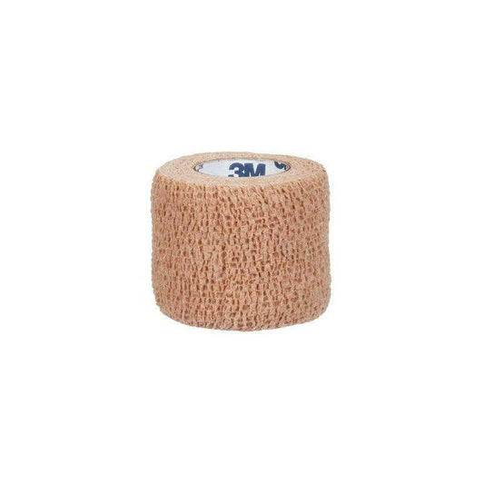 3M beige cohesive bandage self-adhesive medical wrap for support and compression