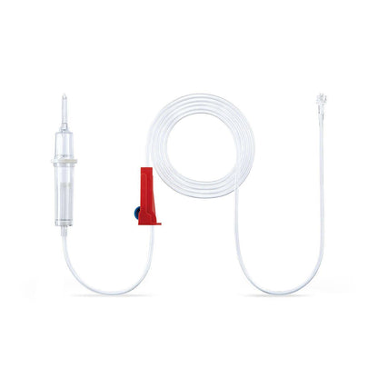 Kit de transfusion Sangodrop S 150 cm (avec pointe en acier) (pour poches de sang)