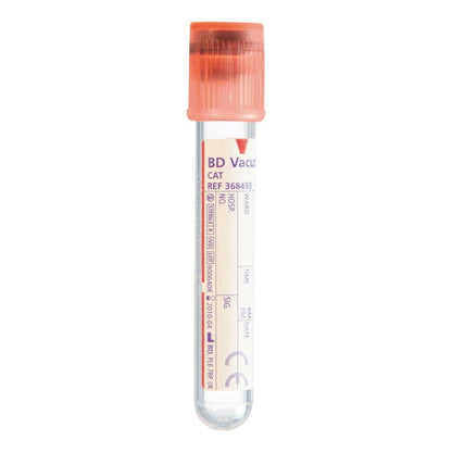 Tubes de prélèvement de sang rouge BD Vacutainer Tube Serum 6 ml