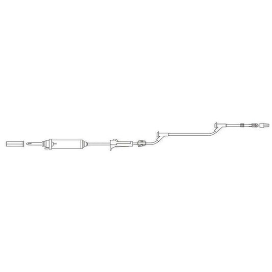 Set de perfusion IV 20 gouttes/ml 280 cm