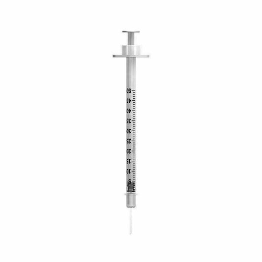 0.5ml 30g 8mm BD Microfine Syringe and Needle u100 324825 UKMEDI.CO.UK