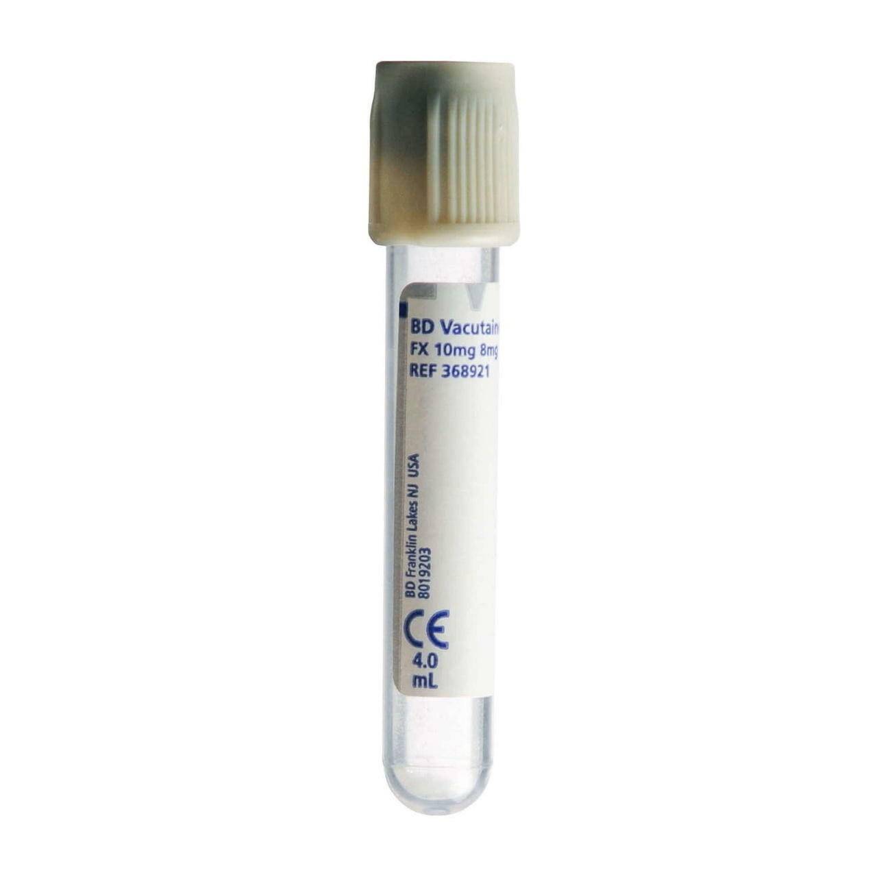 Tubes de prélèvement sanguin gris fluorure/oxalate BD Vacutainer Tube 4 ml