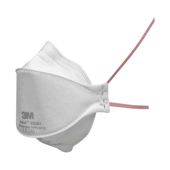 Masque respiratoire 3M Aura 9330+ de type FFP3 - Sans valve